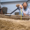 Excavation of Roman sarcophagus